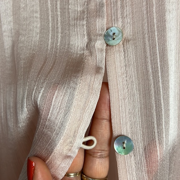 SHOW ME YOUR MUMU blushe pink long sleeve blouse - Picture 8 of 10